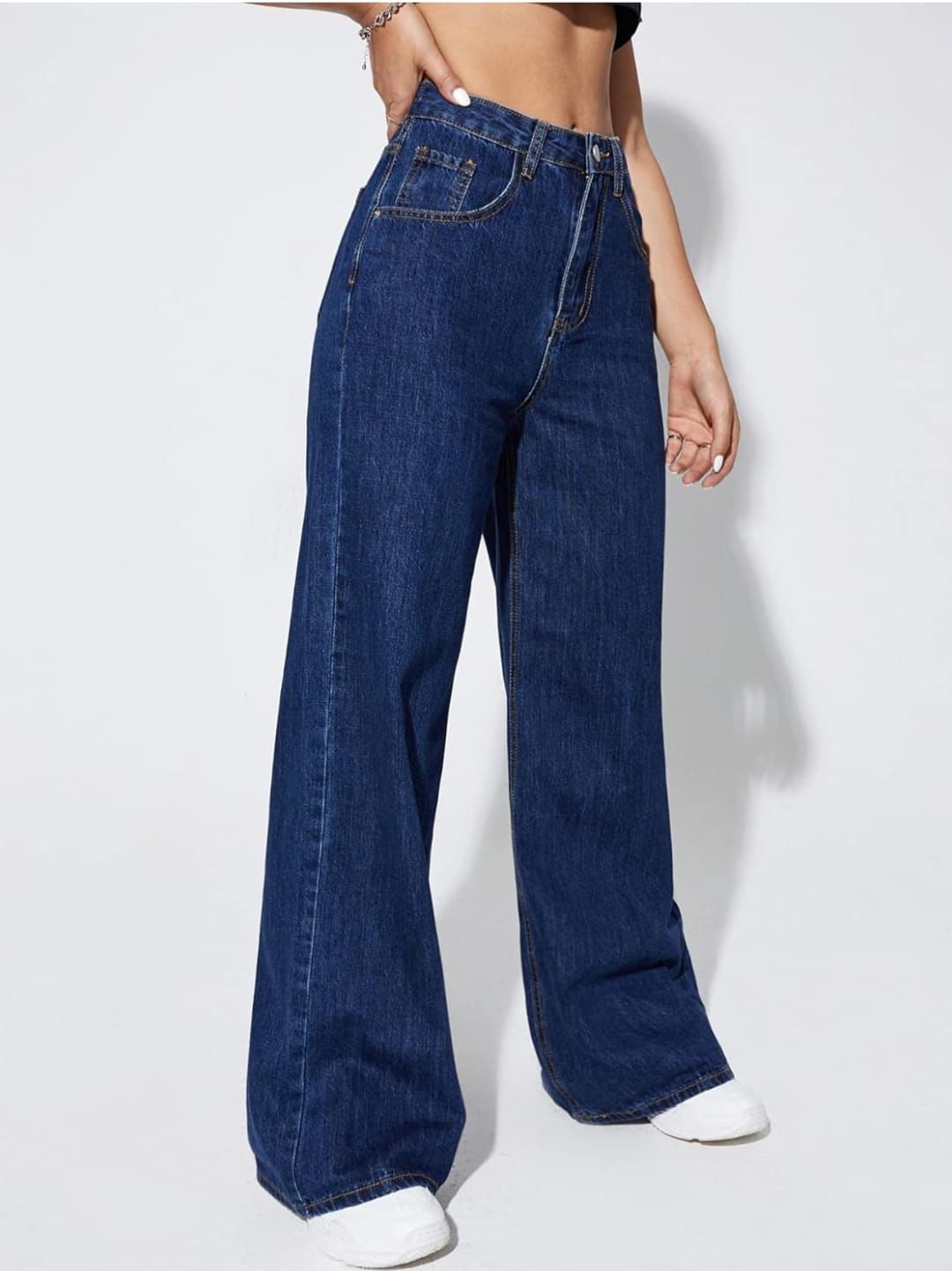 Navy Blue Women's Jeans