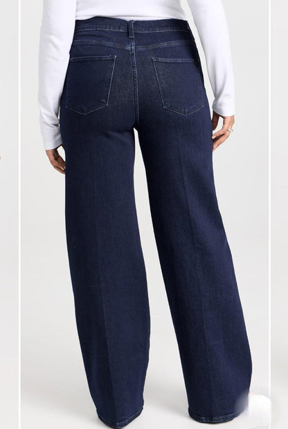 Navy blue Women's jeans straight