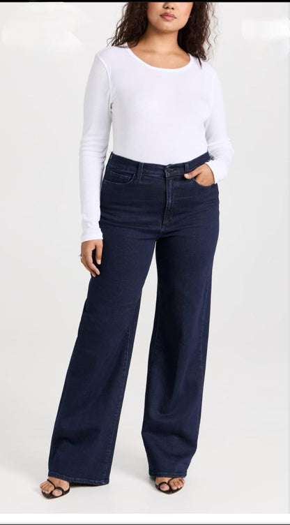 Navy blue Women's jeans straight