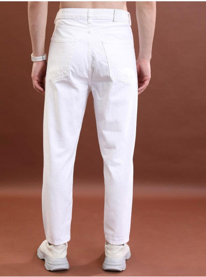 Mens's White Jeans