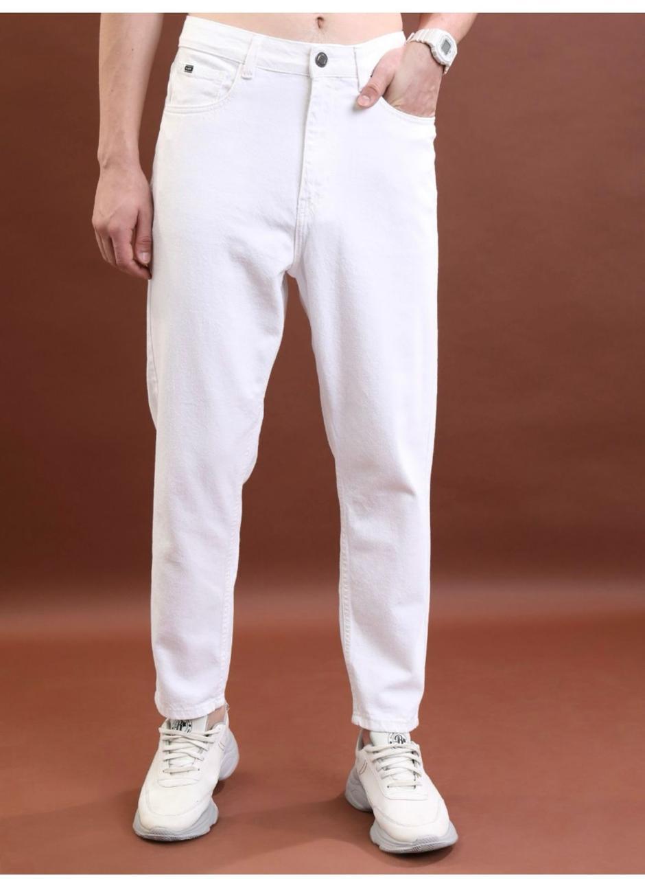 Mens's White Jeans